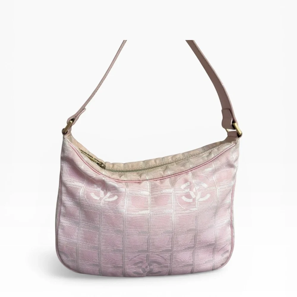 Chanel vintage y2k pink hobo bag rare - Picture 7 of 16